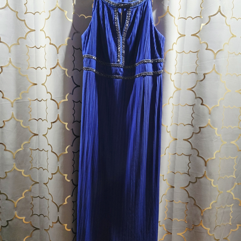 Signature by Sangria Royal Blue Maxi Dress